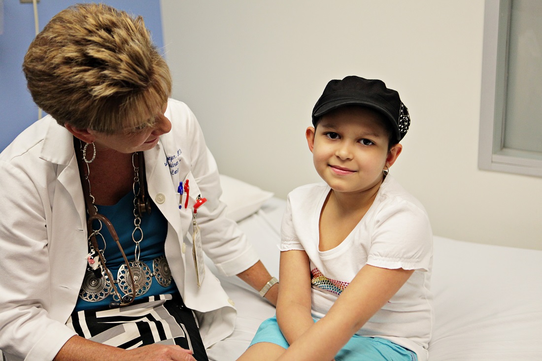 60% of kids with cancer are treated on clinical trials