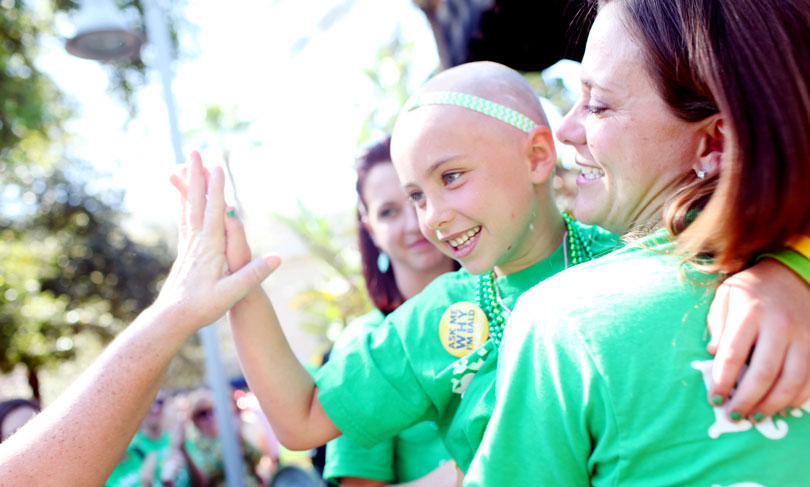 Why donate to St. Baldrick's for childhood cancer research?