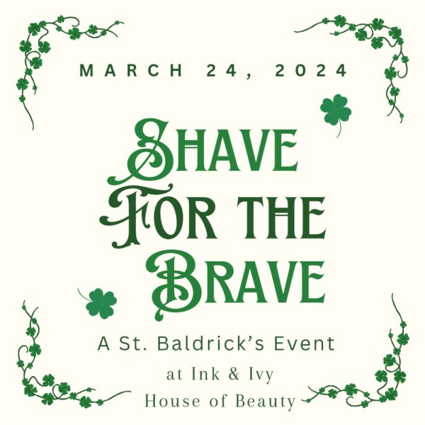 Shave for the Brave 2024 Event Logo