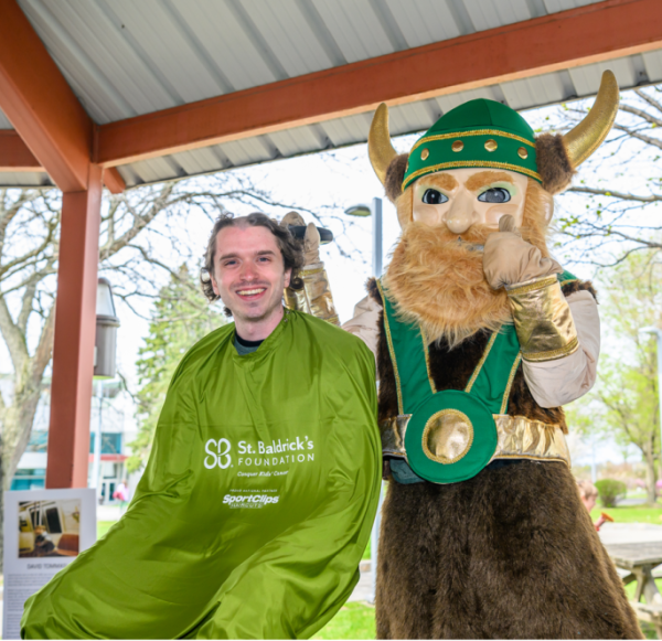 HVCC Nursing Club is hosting a St. Baldrick's fundraiser! Event Logo