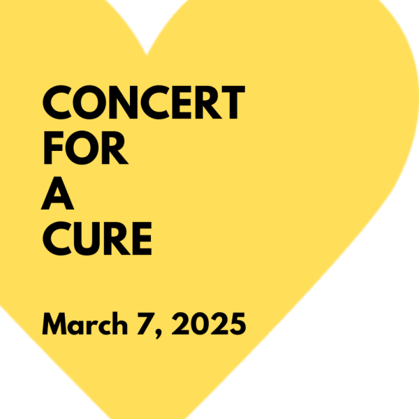 Battle Osteosarcoma's Concert for a Cure 2025  Fundraiser Logo