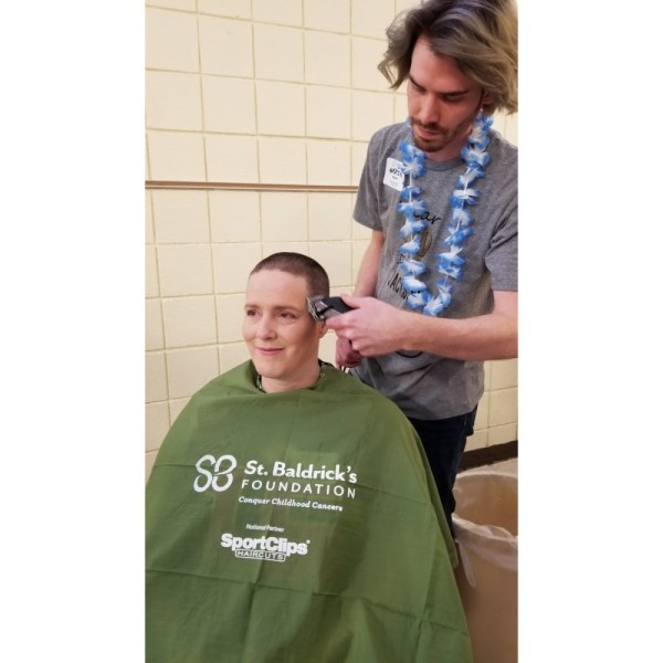 David Wright  A St. Baldrick's Participant