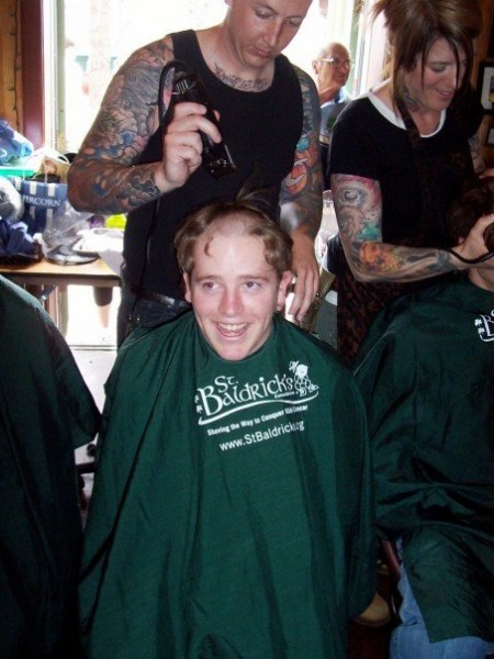Jonathan Steuck 2008 Shavee Before