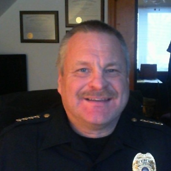 Police Chief  Mike Jungbluth Before