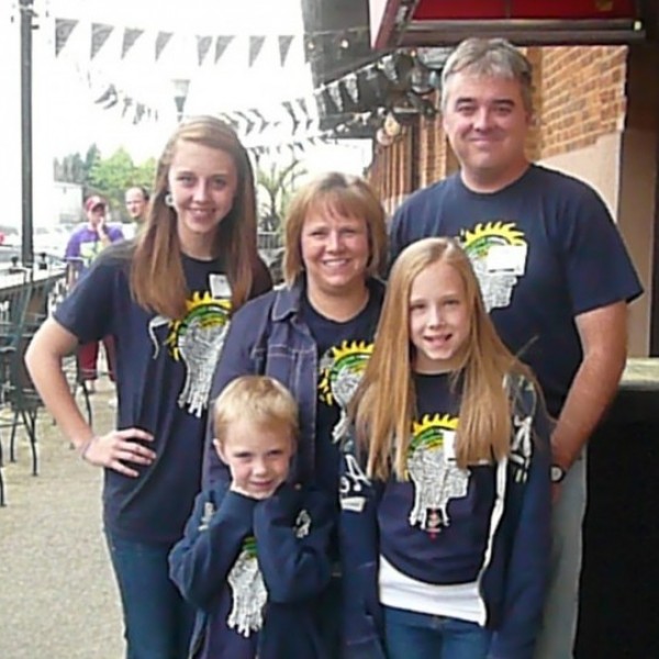 Donna, Eric, Gloria, Emma & CJ Burke Before