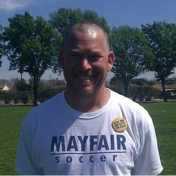 Michael Headley and The Mayfair Boys Soccer Team After