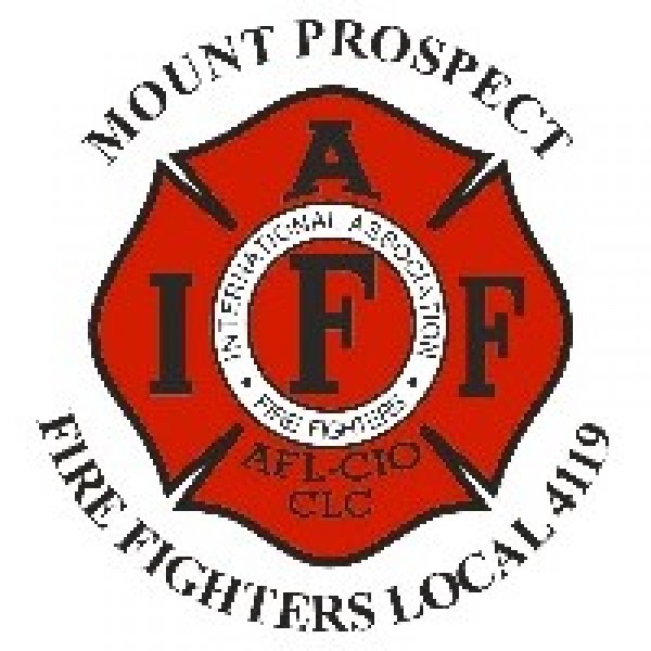 Mount Prospect Fire Fighters Local 4119 Team Logo