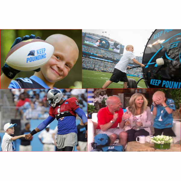 KEEP POUNDING CANCER Team Logo