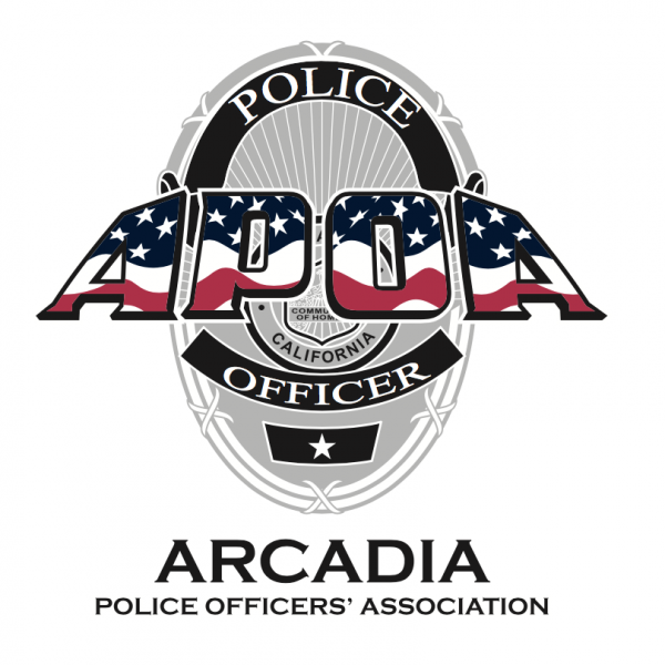 ARCADIA POLICE OFFICERS'ASSOCIATION Team Logo