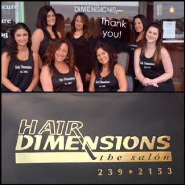 Hair Dimensions Team Logo