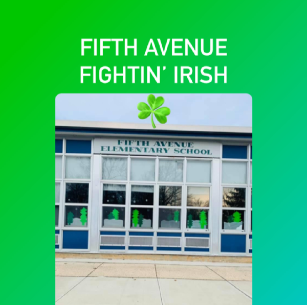 Fifth Avenue FIGHTIN’ IRISH Team Logo