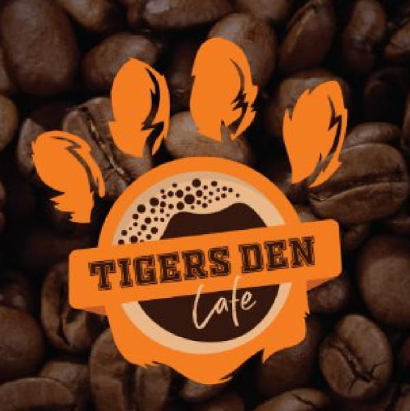 Tigers Den Cafe Team Logo
