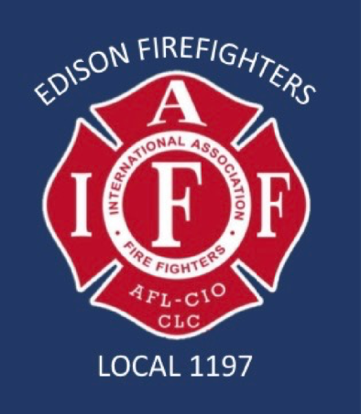 Edison Township Professional Firefighters IAFF Local 1197 Team Logo