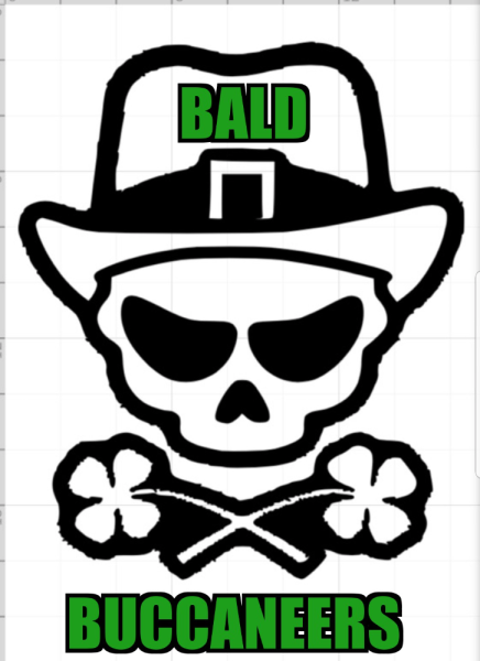 Bald Buccaneers Team Logo