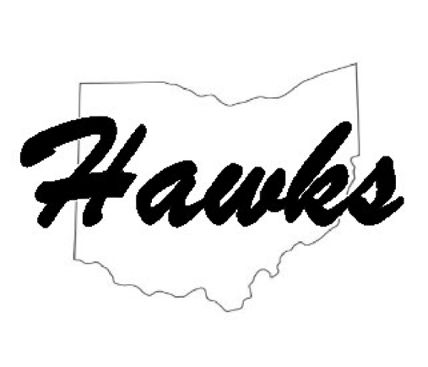 Ohio Hawks Baseball Club Team Logo