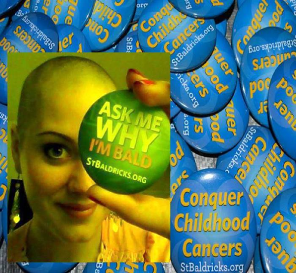 Rocking Bald For The Cause Team Logo