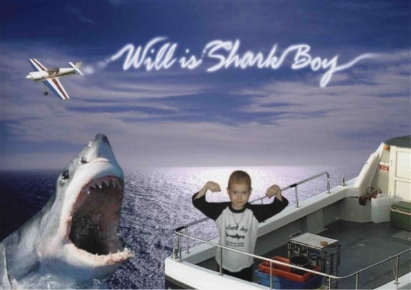 Sharkboy's Shavees Team Logo