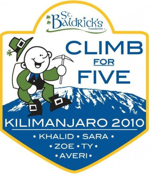 Climb for Five | Team Kilimanjaro Team Logo