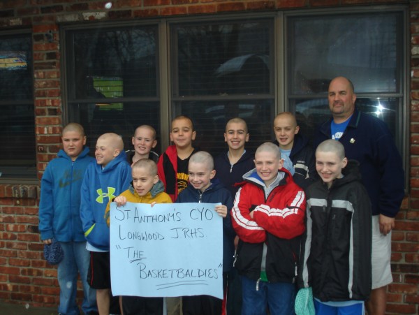 Saint Anthony's CYO/ Longwood JRHS Basketbaldies  Team Logo