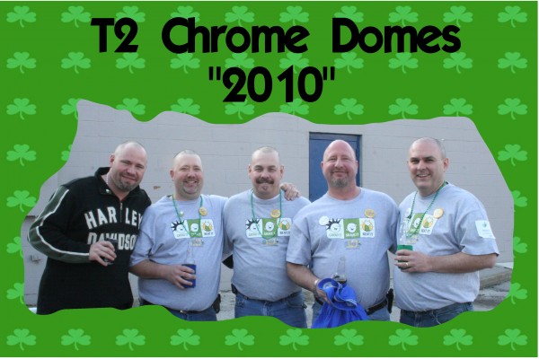 T2 Chrome Domes Team Logo