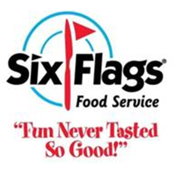 Six Flags Great America Food Service Department Team Logo