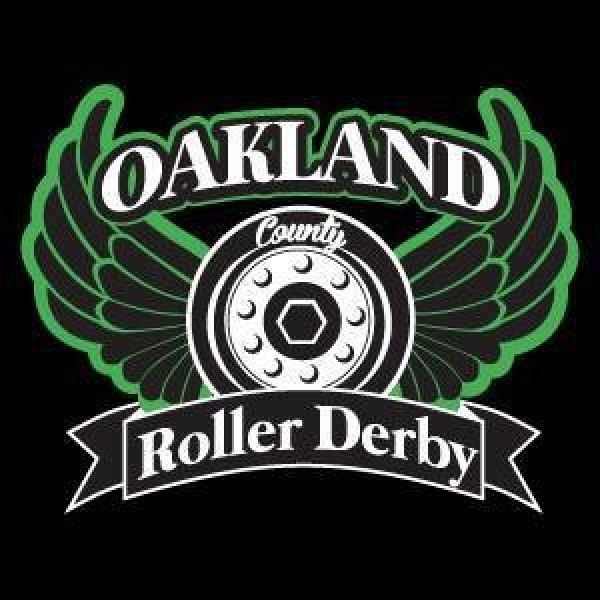 Oakland County Roller Derby Team Logo