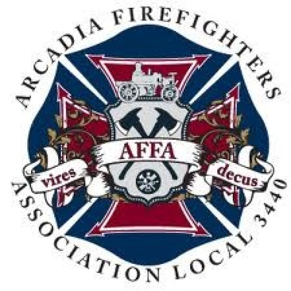 Arcadia Fire Fighters Team Logo