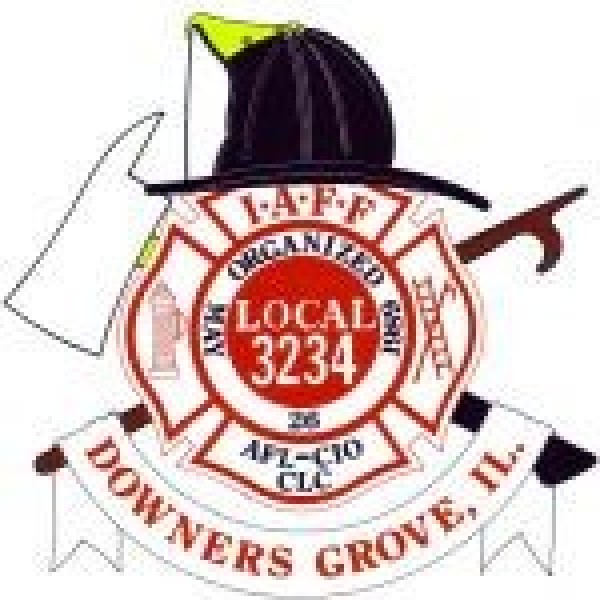 Downers Grove Professional Firefighter's Association Local 3234 Team Logo